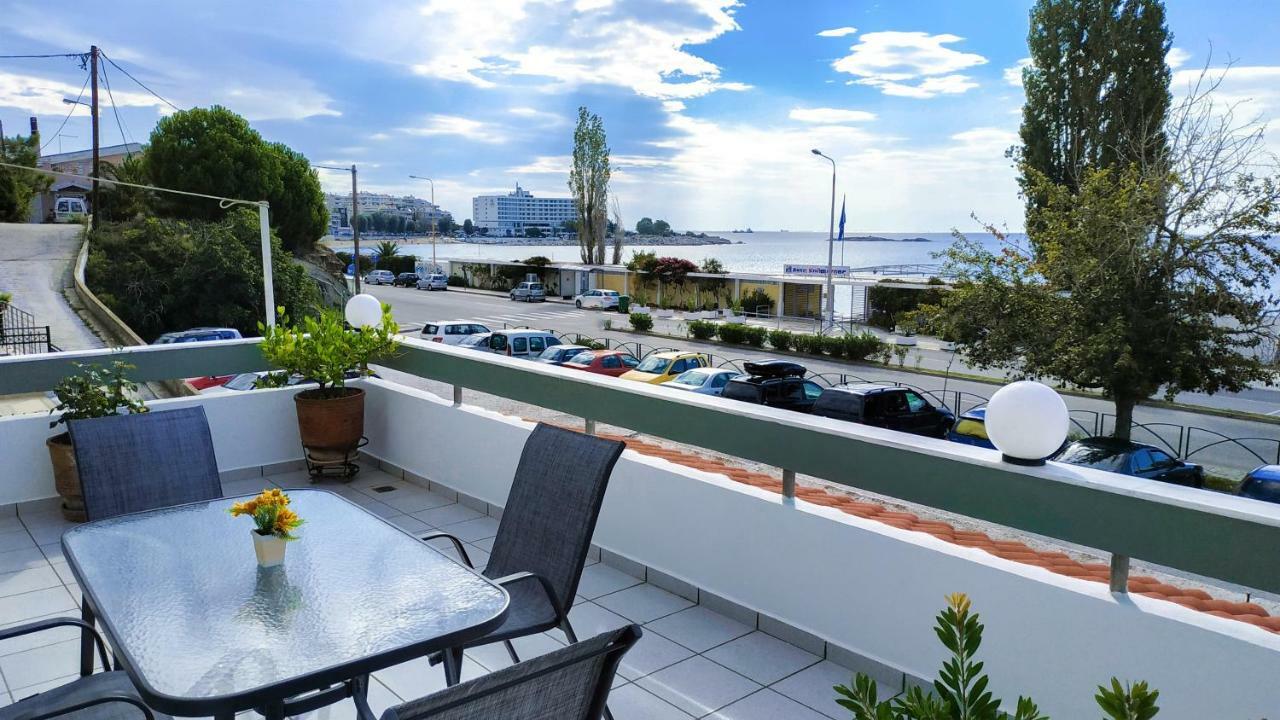 Kalamitsa Beach View Kavala Exterior photo